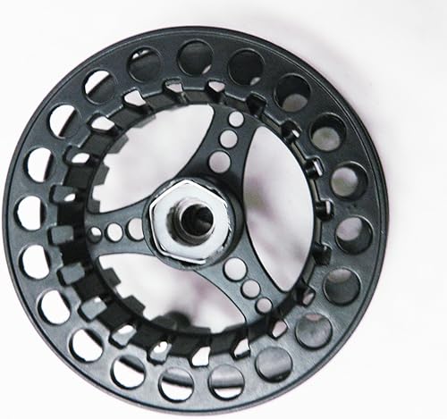 Miniatura 4 de KUFA Carrete de mosca 5/6 con eje grande (tamaño: 5/6; aluminio fundido)