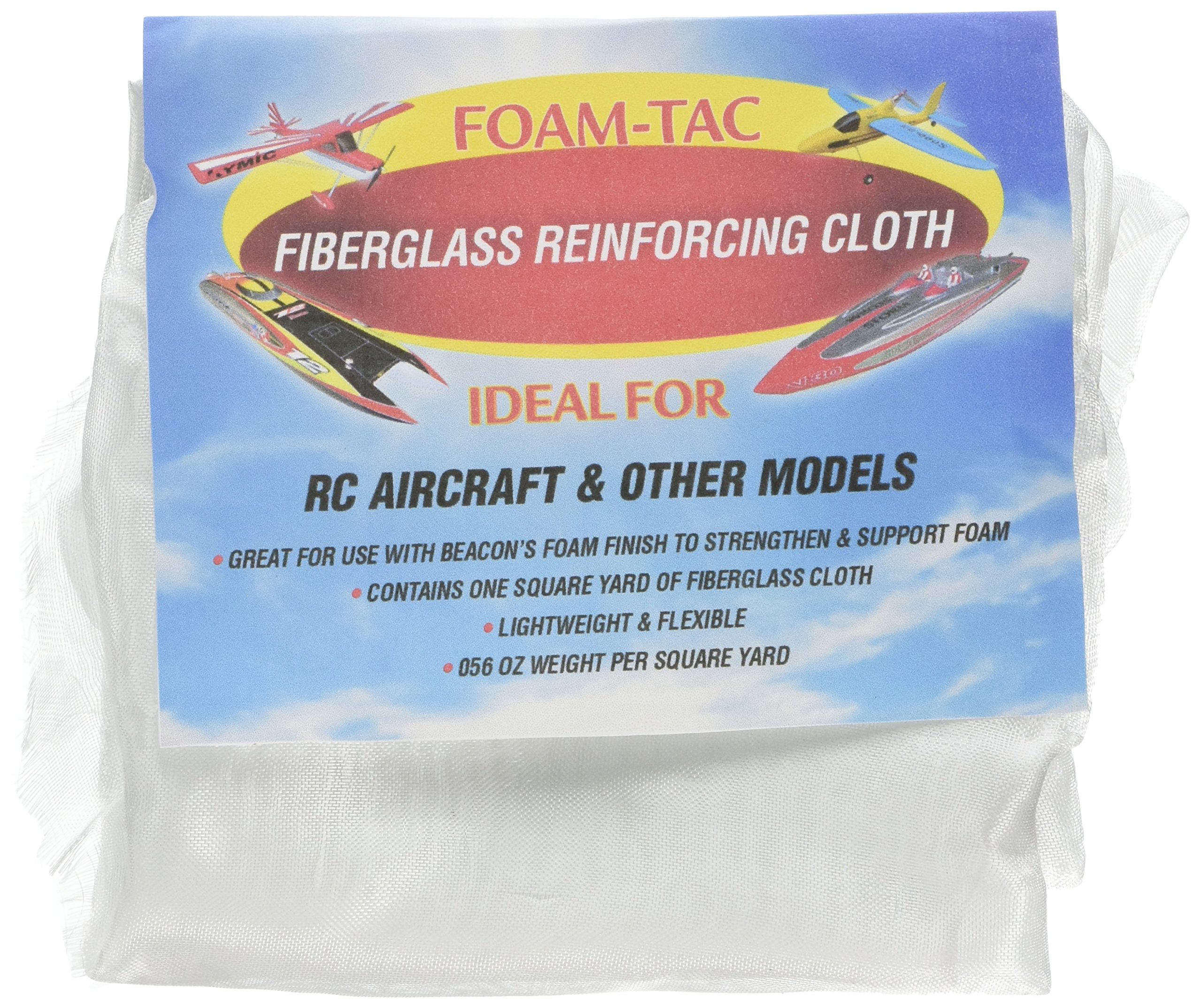 Beacon Adhesives Foam-Tac - Strong Foam Adhesive Glue - Heavy Duty Adhesive for Plastic & Foam Applications - Plastic Glue with Dry Crystal Clear Formula (Cloth, 1 Pack)