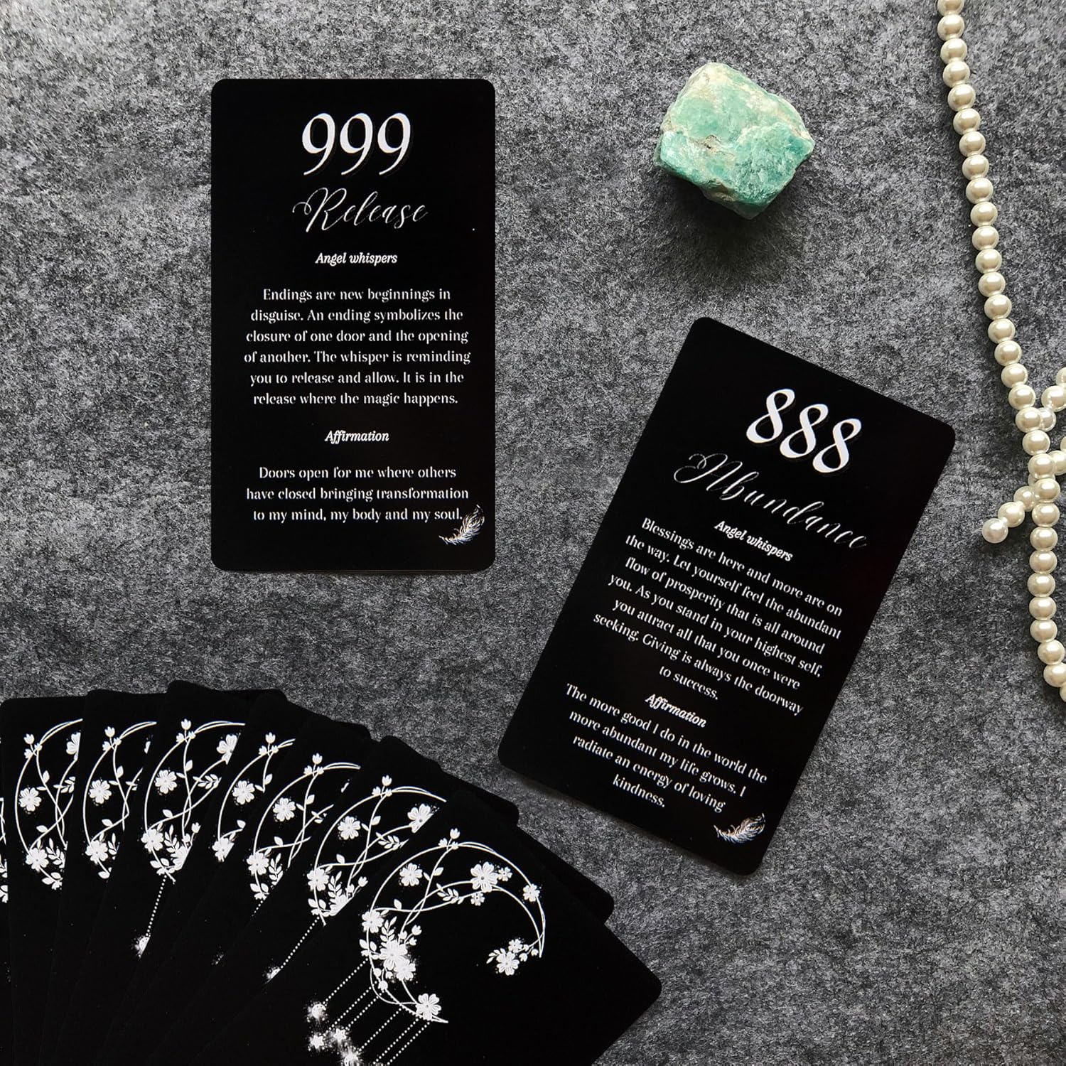 Knana Angel Numbers Oracle Cards, Angel Love Oracle Cards for Beginners, Angel Messages Oracle Card - Image 3