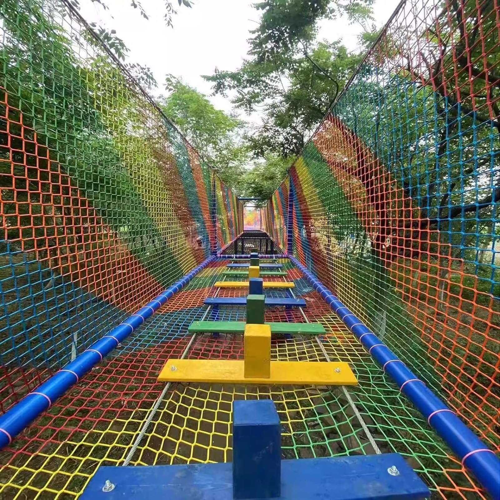 Red de Remolque, Red Cuerda Seguridad Sin Nudos Resistente A Desgarros, Red Anticaída para Escaleras de Balcón, Personalizable ZLRBN(2x3m/7x10ft)