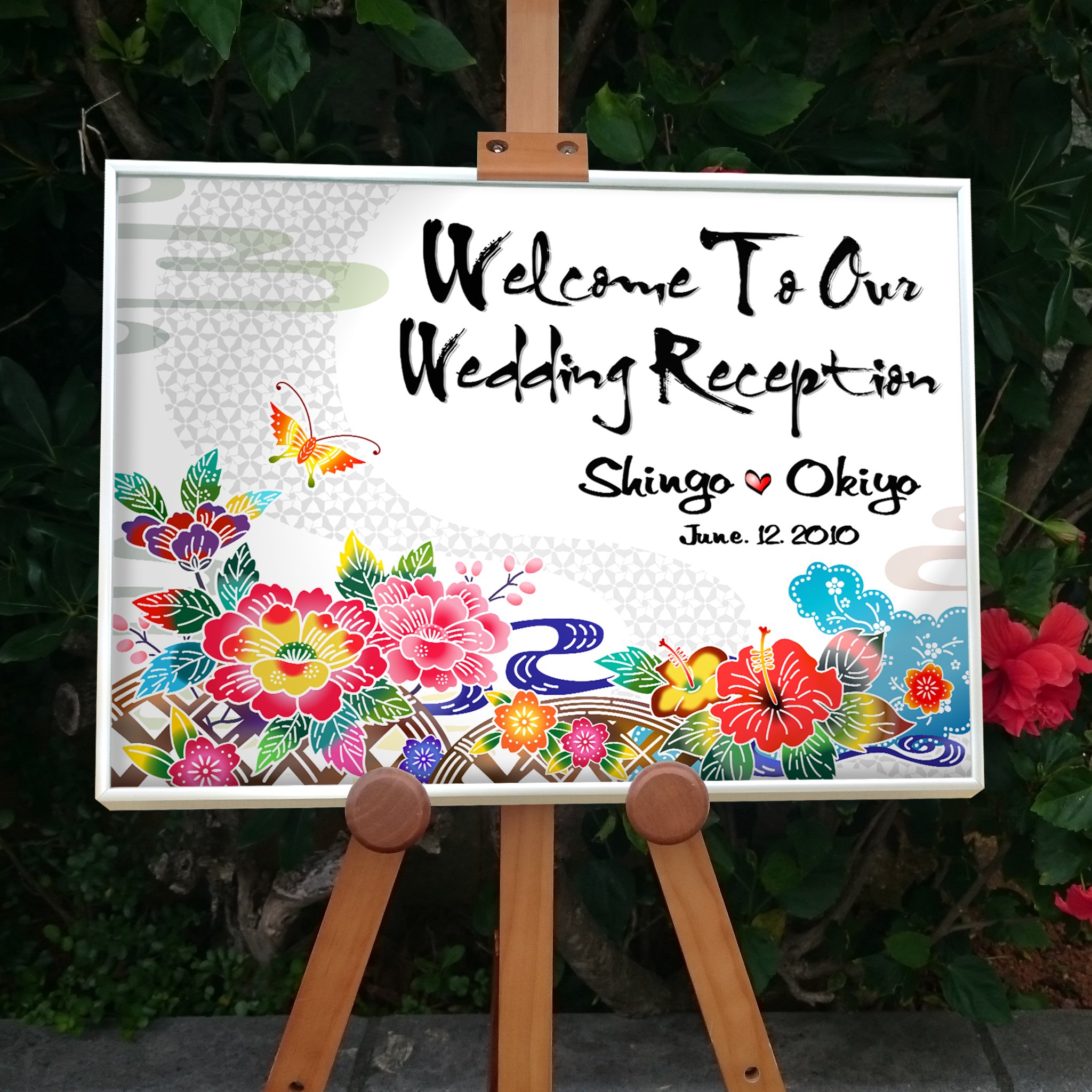 Amazon.co.jp: イラコレ沖縄 ウェルカムボード 沖縄系Aタイプ