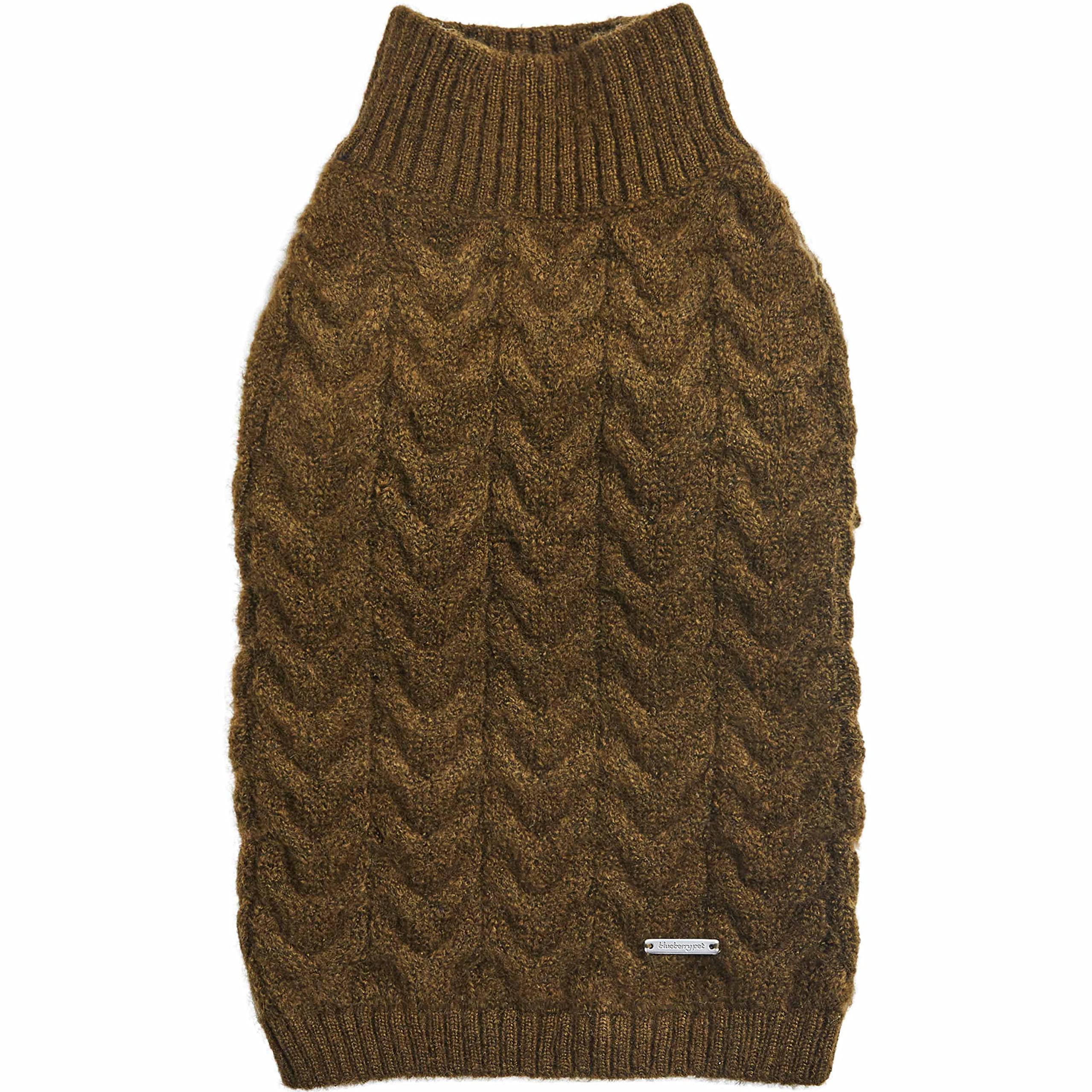 Pyjama de Noël pour chien Blueberry Pet en tricot doux pour soirée d'hiver