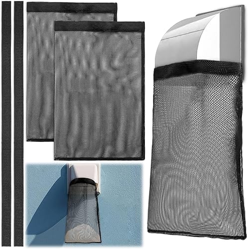 Hi Sasara Bolsas de ventilación para secadora, bolsas de trampa de pelusa para secadora con tiras adhesivas de gancho y bucle, bolsas atrapadoras de