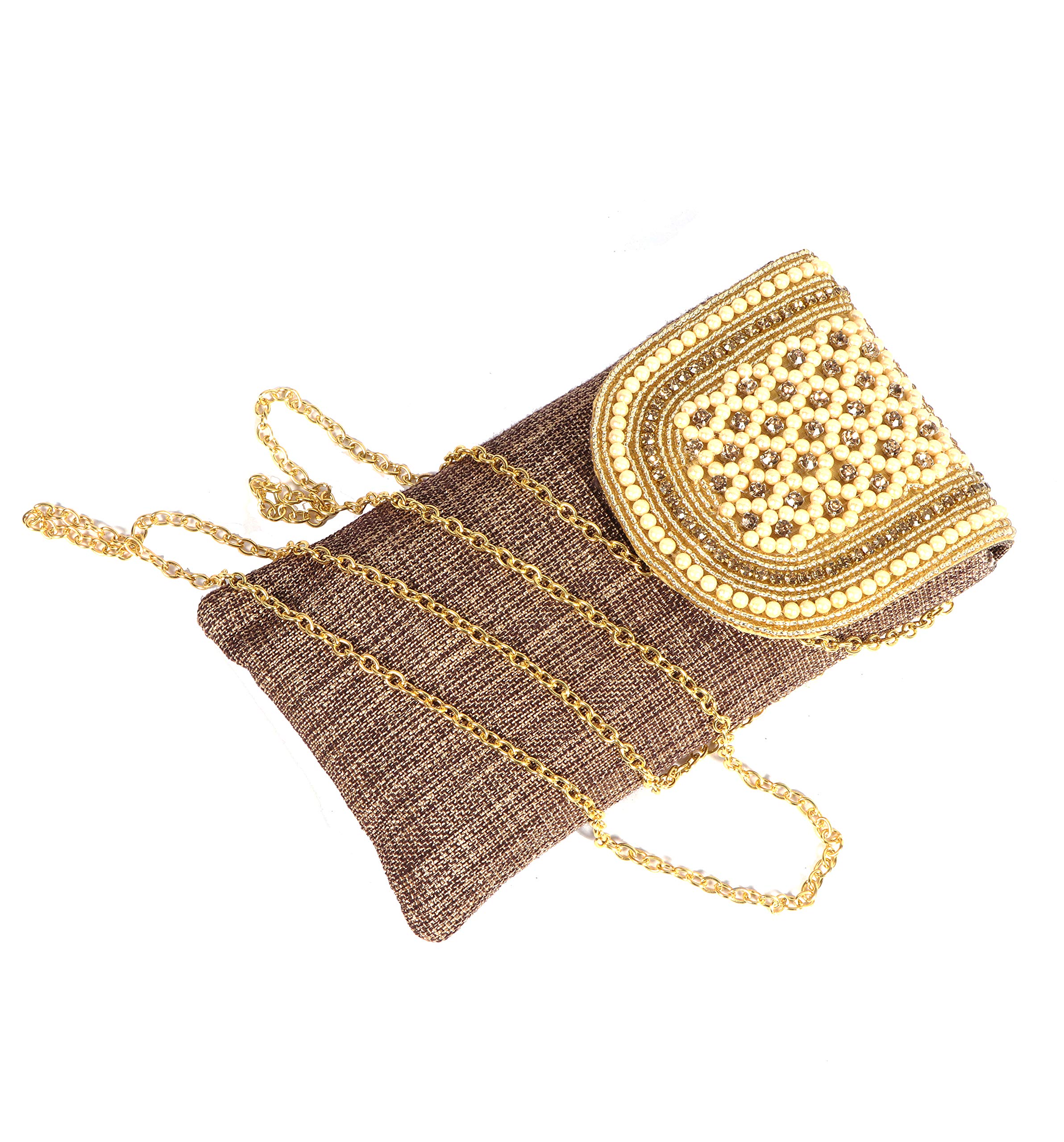 Fancy Walas Presents Handicraft Ladies Traditional Mobile Phone Pouch Sling Wallet and Clutche Saree Waist Clip Hook Gift for Women