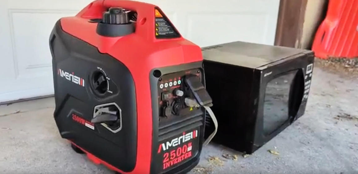 Generatore Inverter Portatile AMERISUN 2500W – Leggero E Silenzioso, Per Camper, Backup Casa E Campeggio (AM5020)