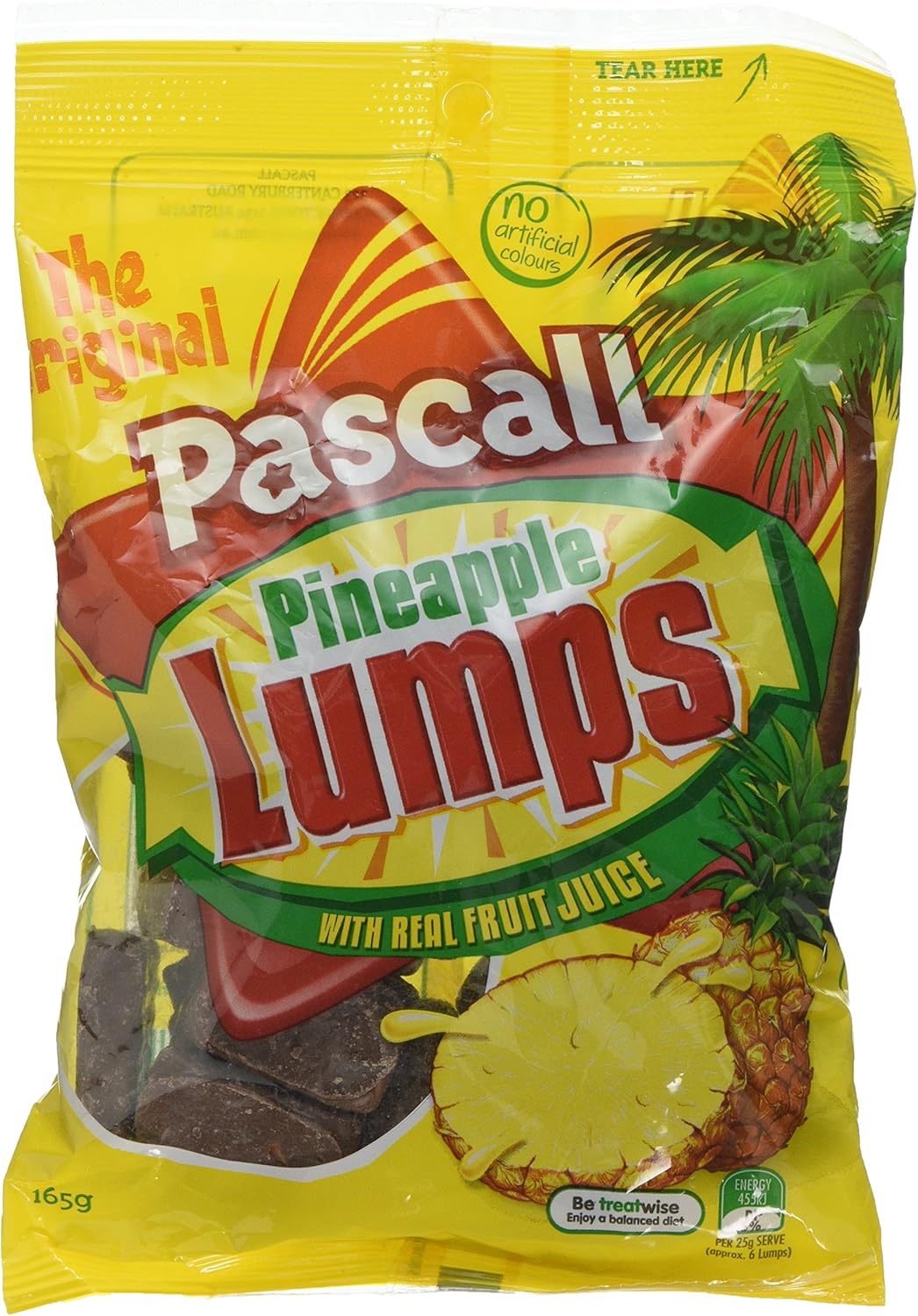 Pascall Chewy Pineapple Lumps, 140 g, Pack of 2 Amazon.co.uk Grocery