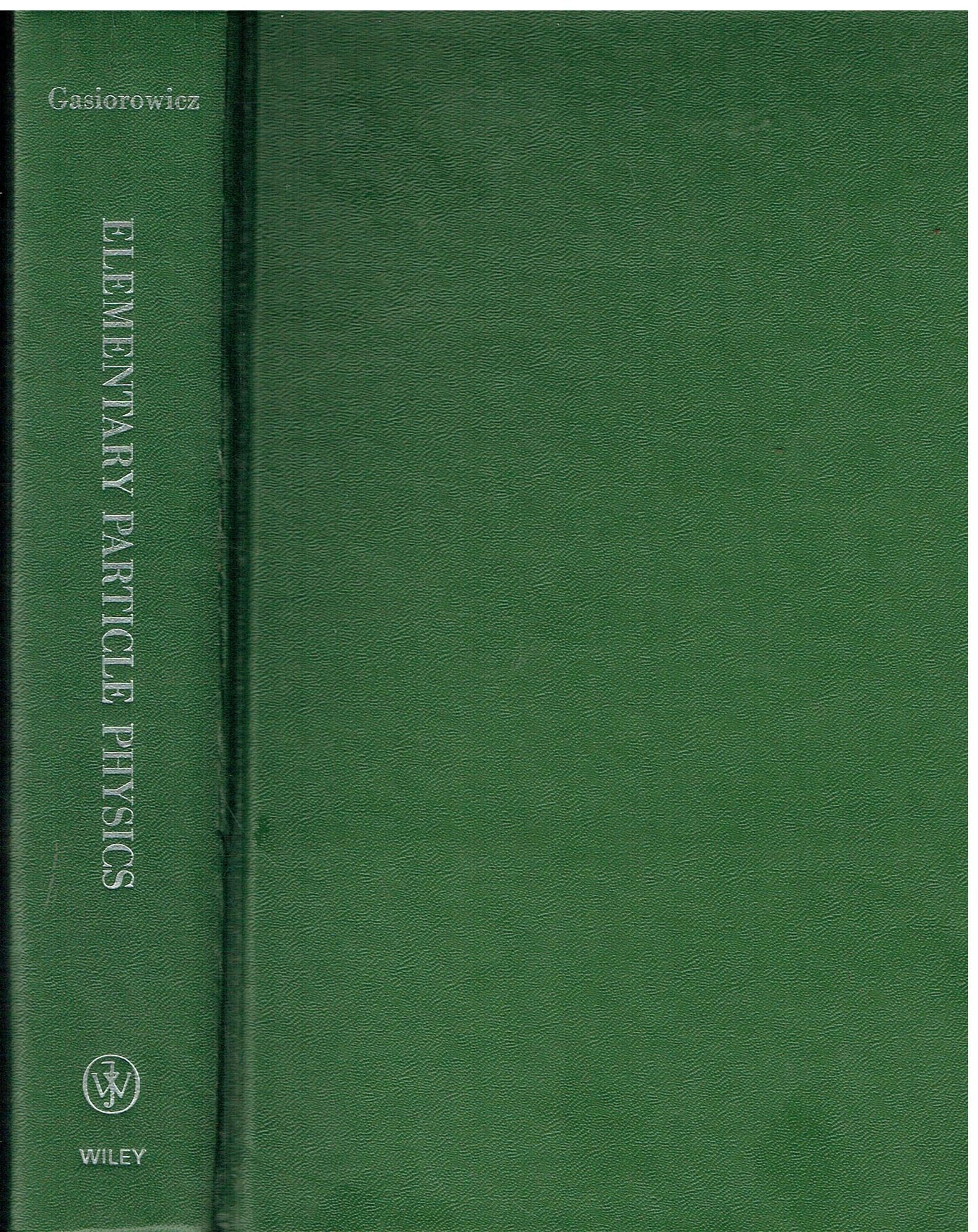 Elementary Particle Physics
