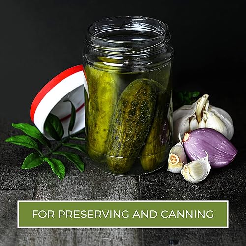 Miniatura 2 de Tribello Tarros Mason de boca ancha, 22 onzas, paquete de 6