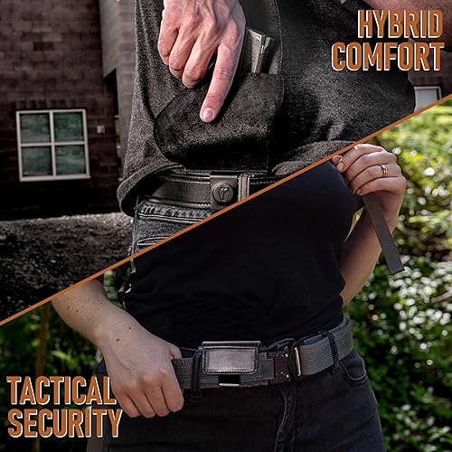 Miniatura 7 de Urban Carry Funda para pistola de transporte oculta G3, cinco tamaños de cubierta de retención segura con cerradura para la mayoría de pistolas y