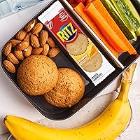Vista 7 de RITZ Galletas tipo sándwich de queso, 20 paquetes de bocadillos (6 galletas por paquete)