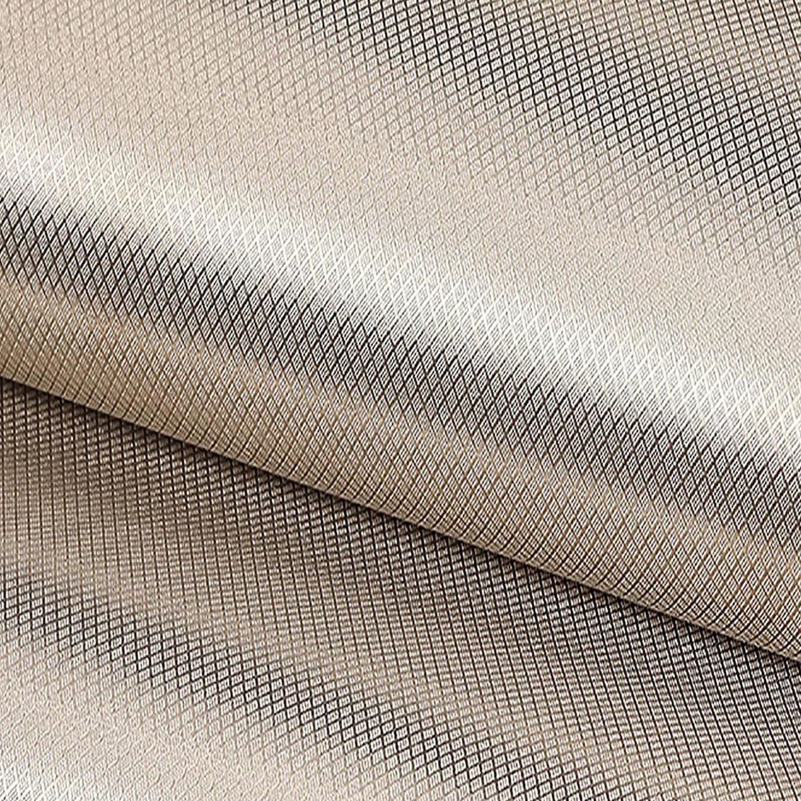 Faraday Fabric RFID Shielding Material EMF Protection for Phone and WiFi Military Grade Nickel Copper Fabric Blocks Conductive RF/EMI Blocking Radiowave Microwave,Tent Fabric,silver-9x1.1m