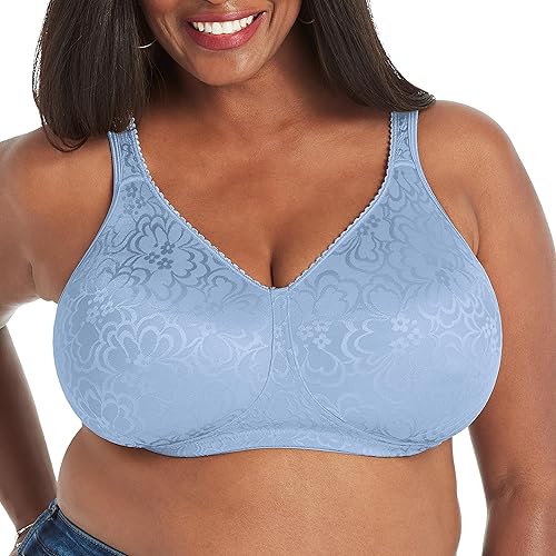 Playtex Brasier de cobertura completa sin aros de 18 horas para mujer con comodidad diaria, paquete individual o de 2 unidades