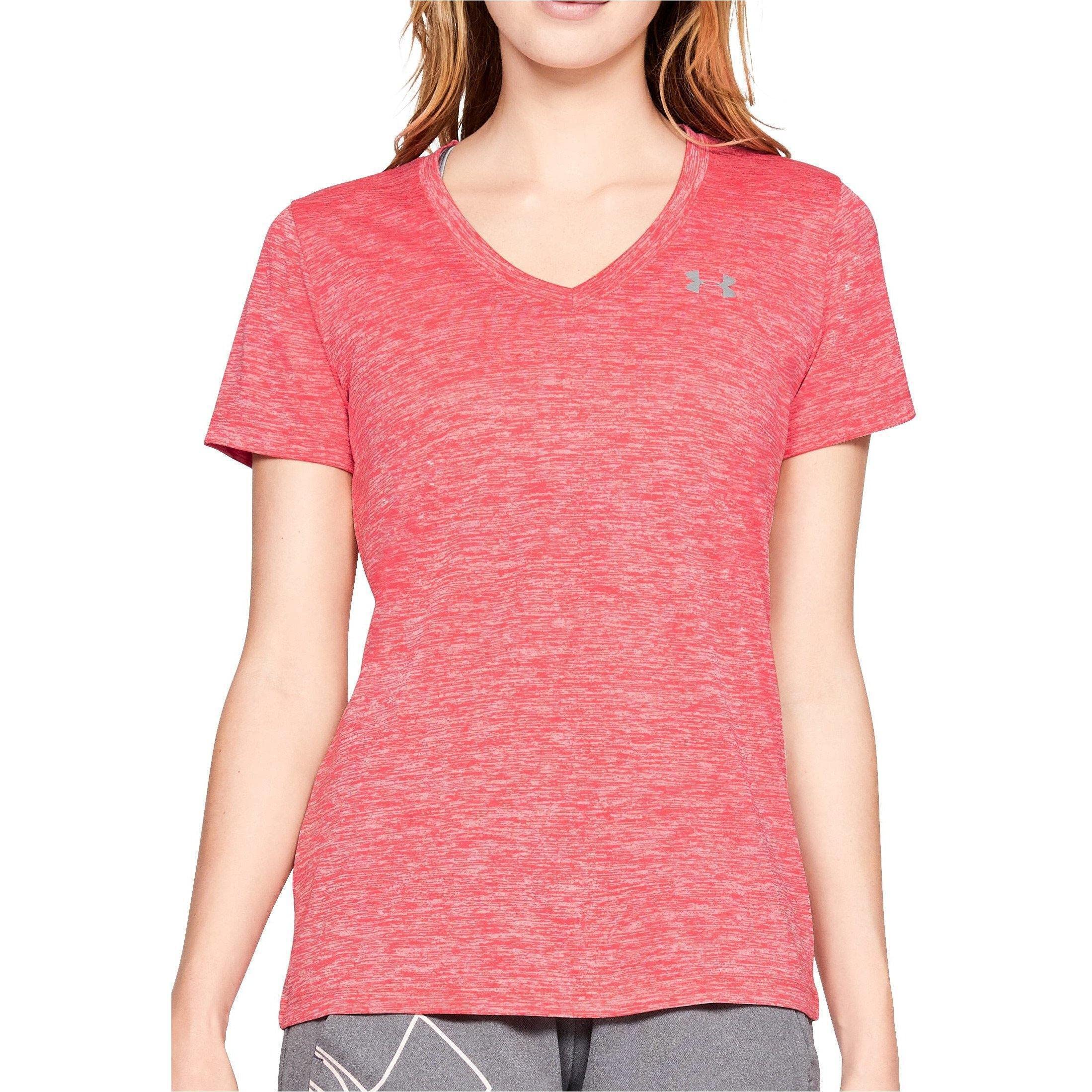 Under Armour Women's UA Tech™ Twist V-Neck Short Sleeve Tech SSV- Twist Mujer (Pack de 1) — view 107