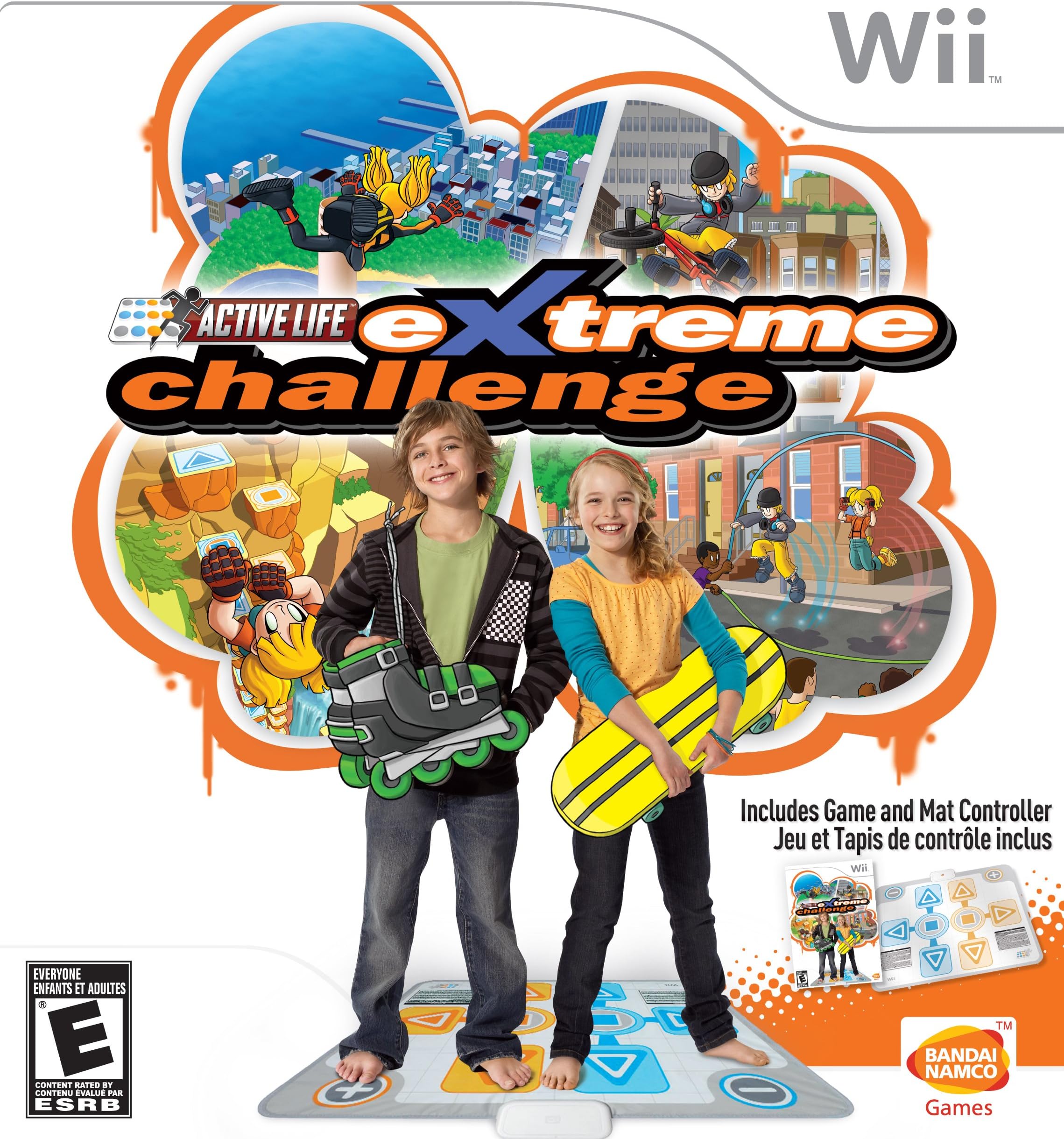 Active Life: Extreme Challenge Bundle with Mat - Nintendo Wii
