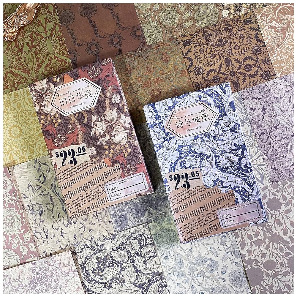 コラージュ素材 コラージュペーパー 背景紙 やや厚口 コラージュ素材 コラージュペーパー 背景紙 やや厚口 コラージュ