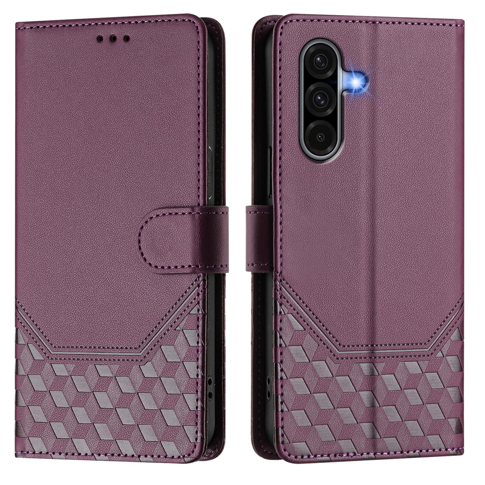 Funda con tarjeteros para Samsung Galaxy A36 5G cierre imán 8