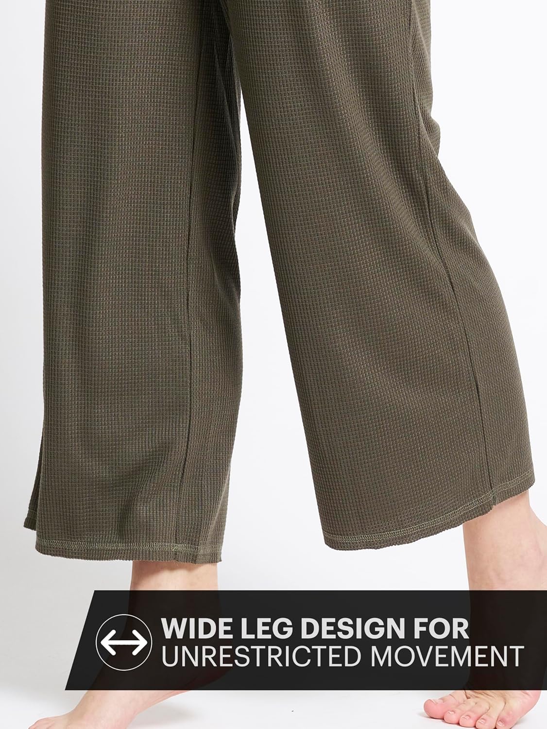 Mad Dog Lounge Women's Pajama Pants, Wide-Leg Cropped Capris, Casual Night Sleep Summer PJ Bottoms for Ladies - Image 6