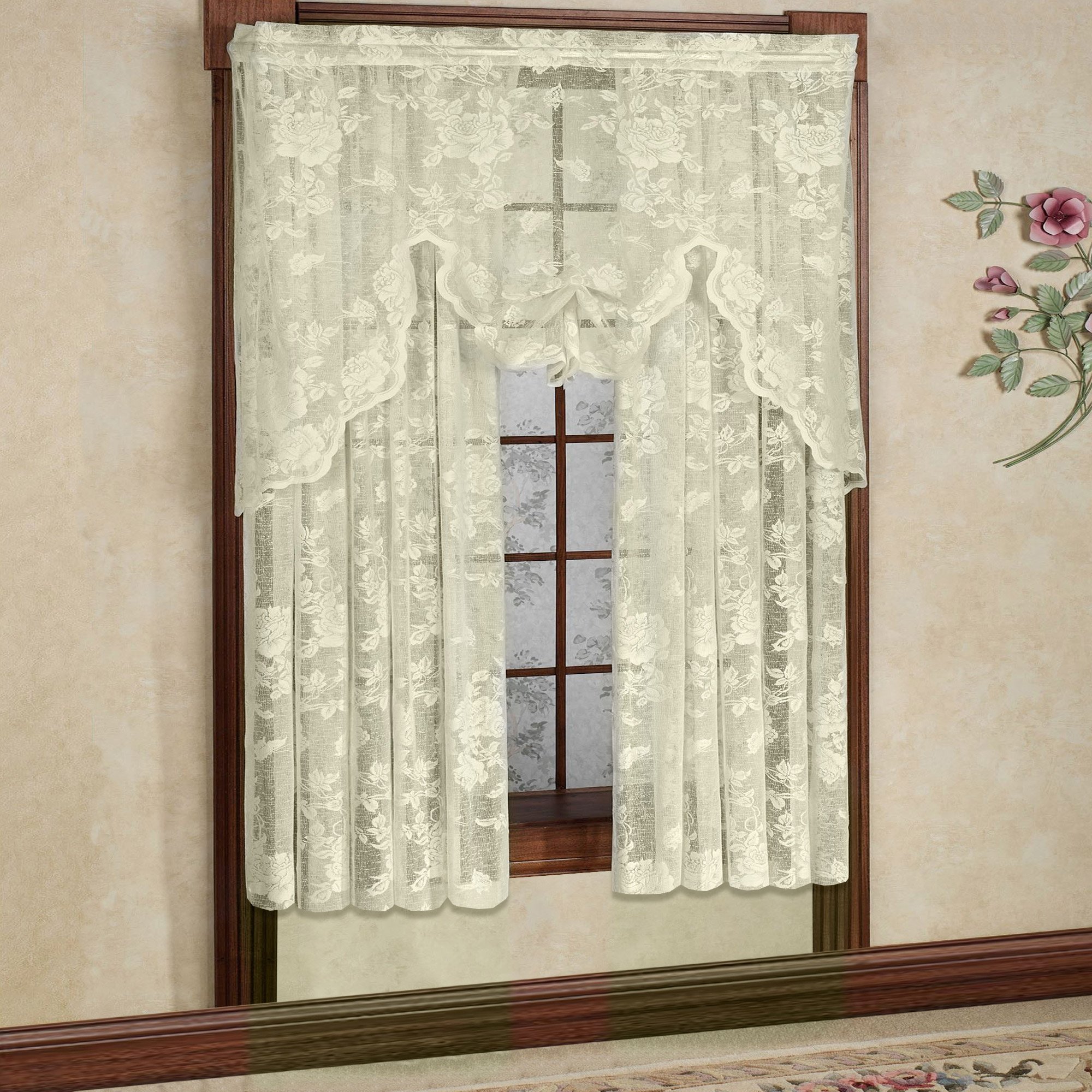 Old Fashioned Lace Curtains Curtains & Drapes