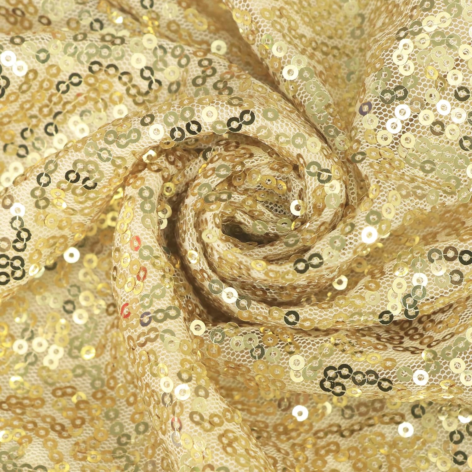 R.Vivimos Women's Sequin Dress Spaghetti Strap Sexy Deep V Neck Backless Glitter Club Party Skater Swing Mini Dress - Image 7