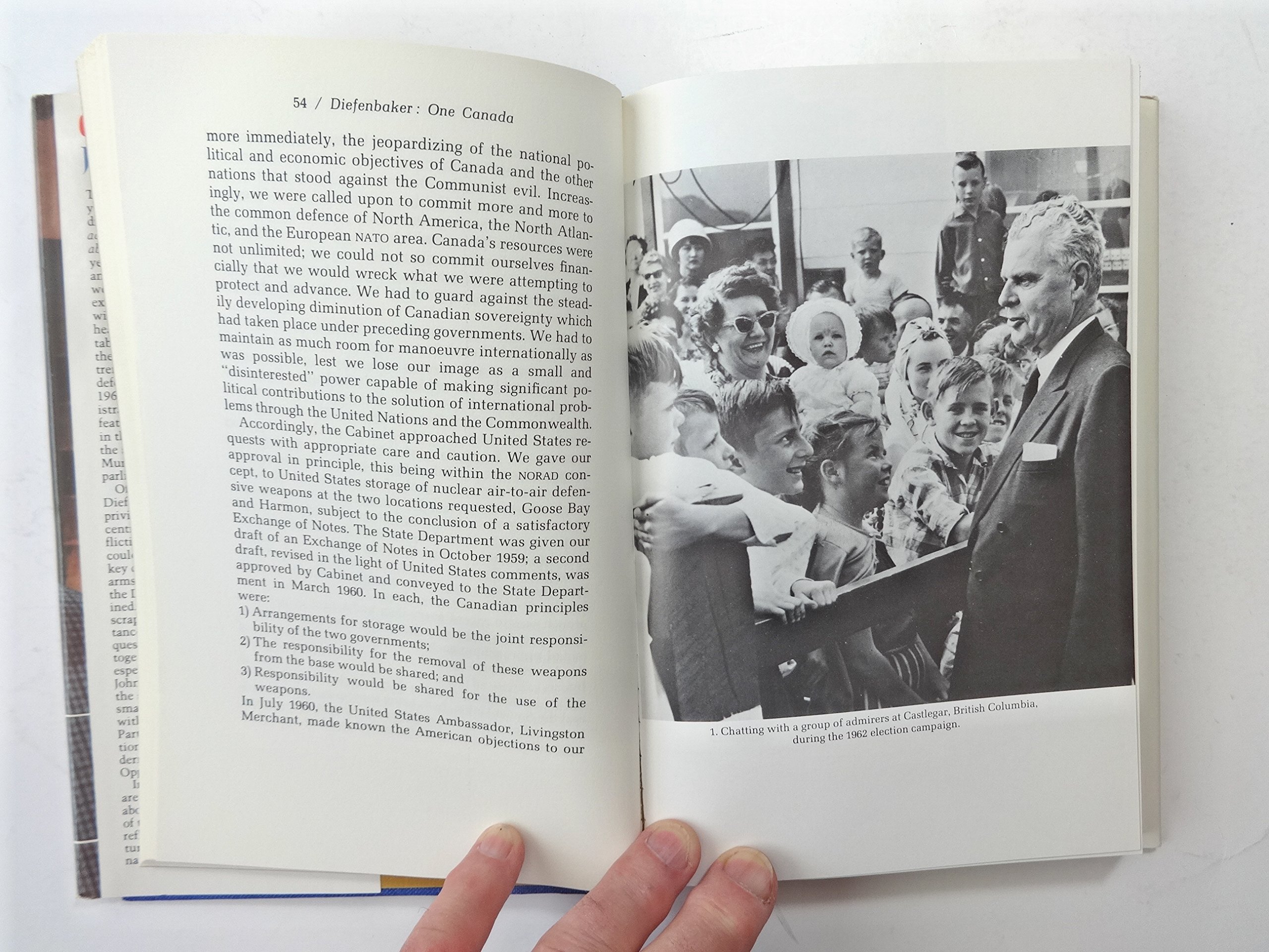 One Canada [Hardcover] John G. Diefenbaker - PT01