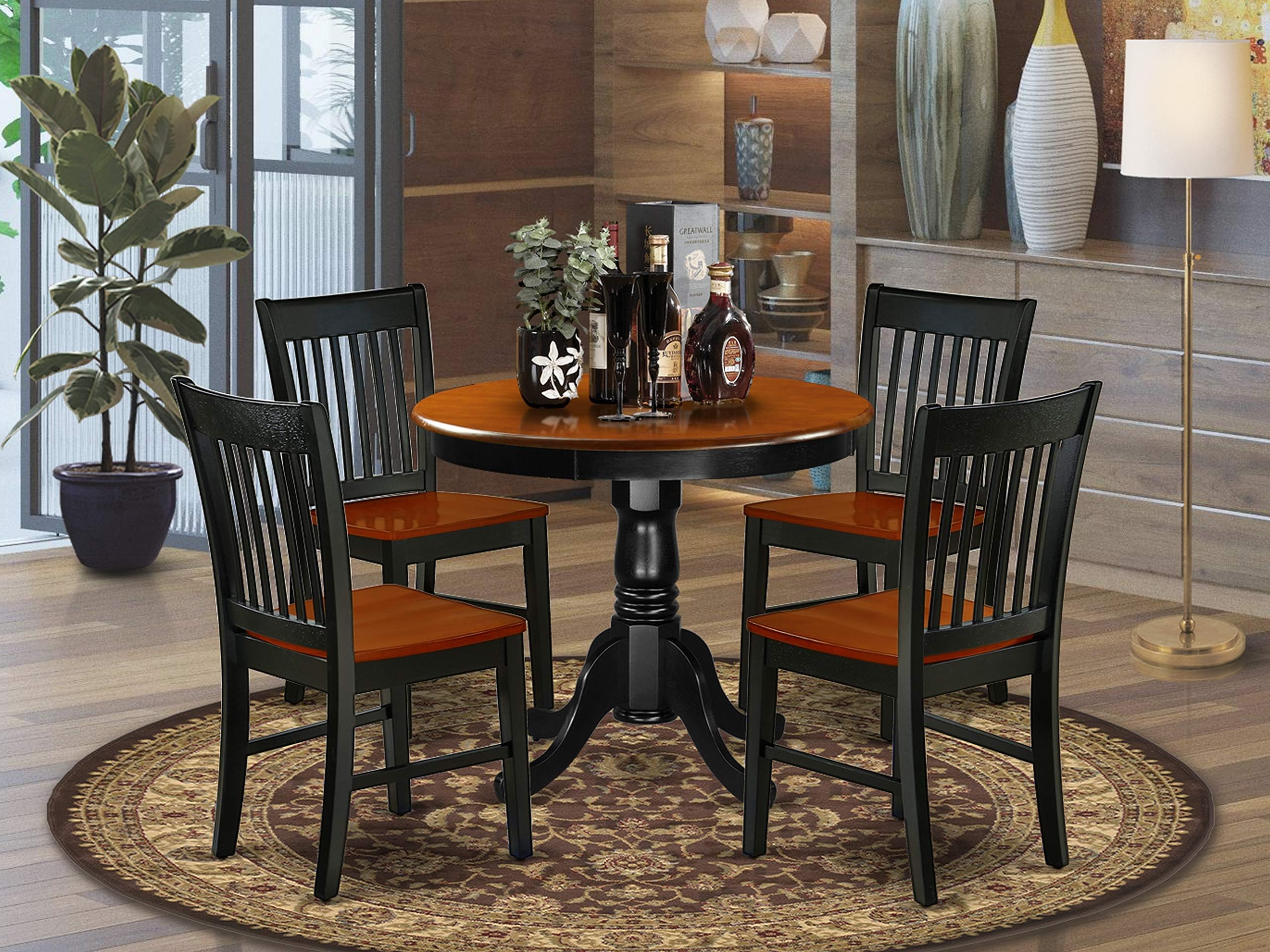 24/7 Shop at Home Starner Traditional Round Dining Table