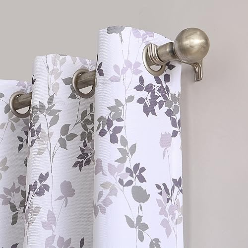 Miniatura 9 de No 918 Marra - Panel de cortina semitransparente con ojales 48 x 84 pulgadas puerto