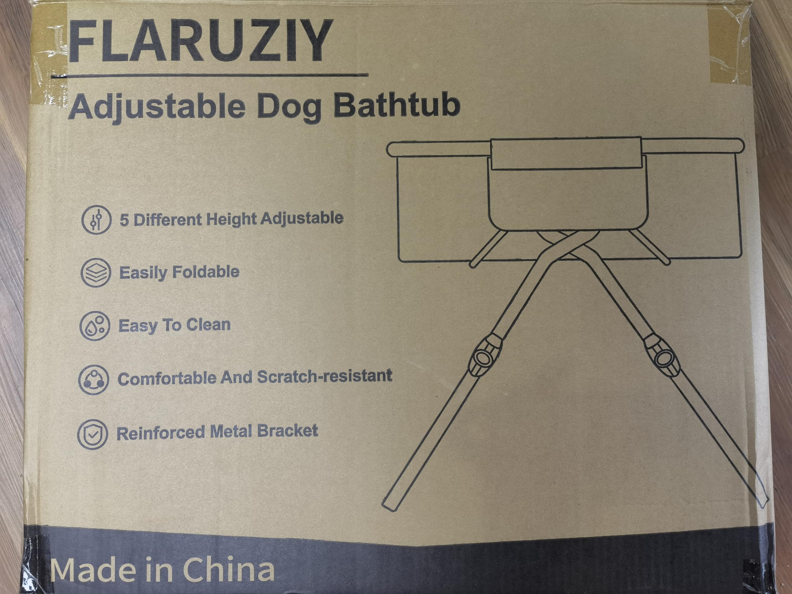 Vasca Da Bagno Cani VEVOR In Acciaio Inox - Con Scale, 96,5 Cm, Portata 100 Kg, Completa - Foto 12