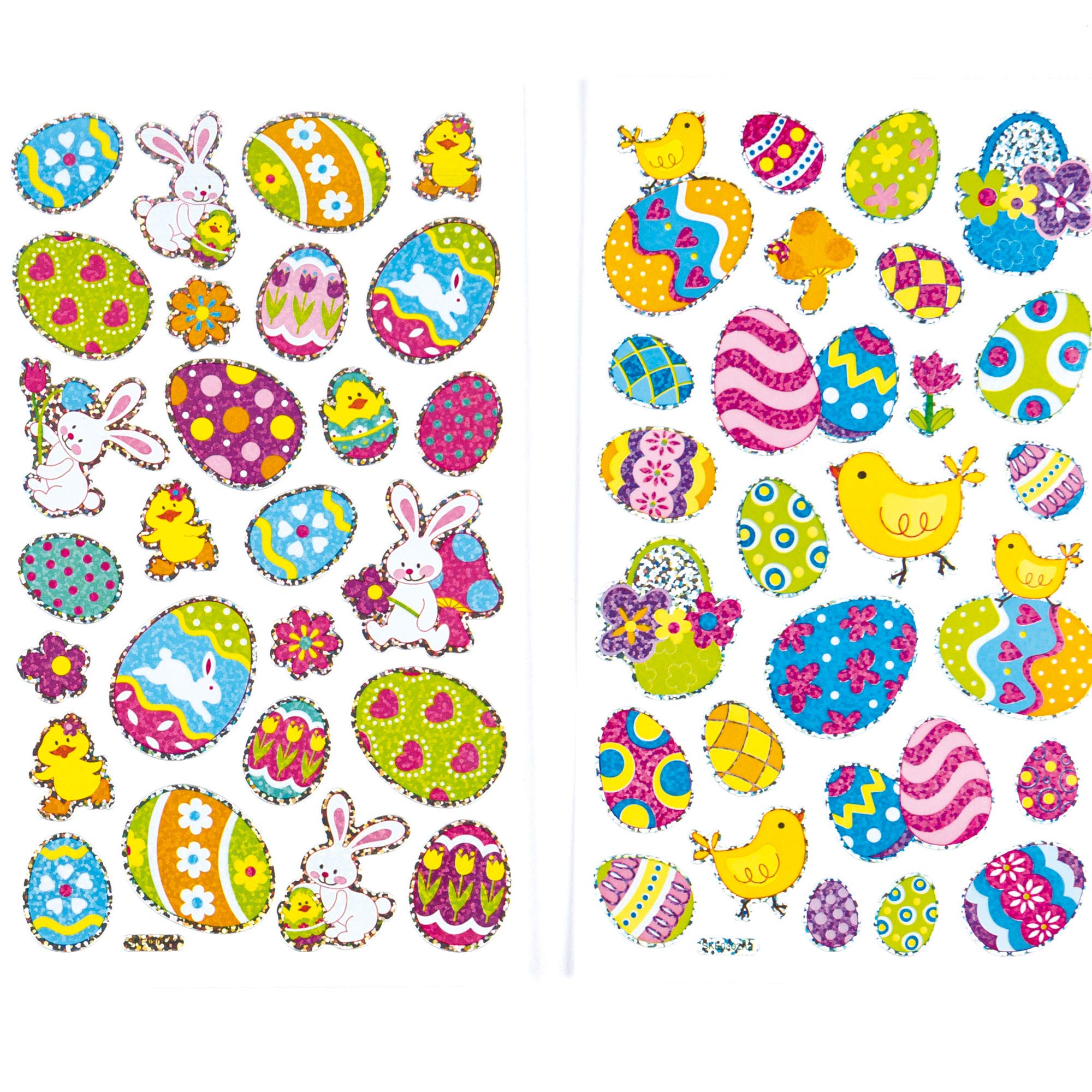 Baker Ross EV741 Easter Sticker Value Pack with Assorted Stickers for Kids Card Making & Crafts (Pack of 240) - Image 4