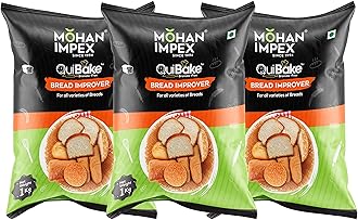 Mohan Impex 1kg Bread Improver for Baking [HoReCa Pack] (3 x 1 Kg)