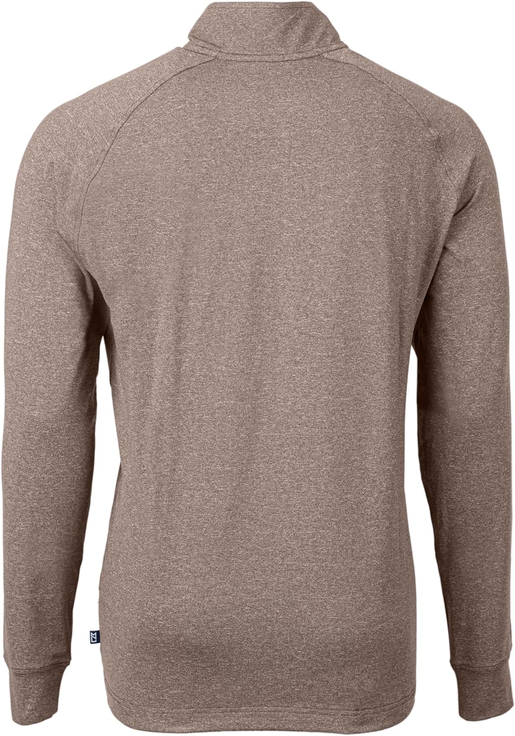 Cutter & Buck mens Adapt Eco Knit Heather Mens Quarter Zip Pullover