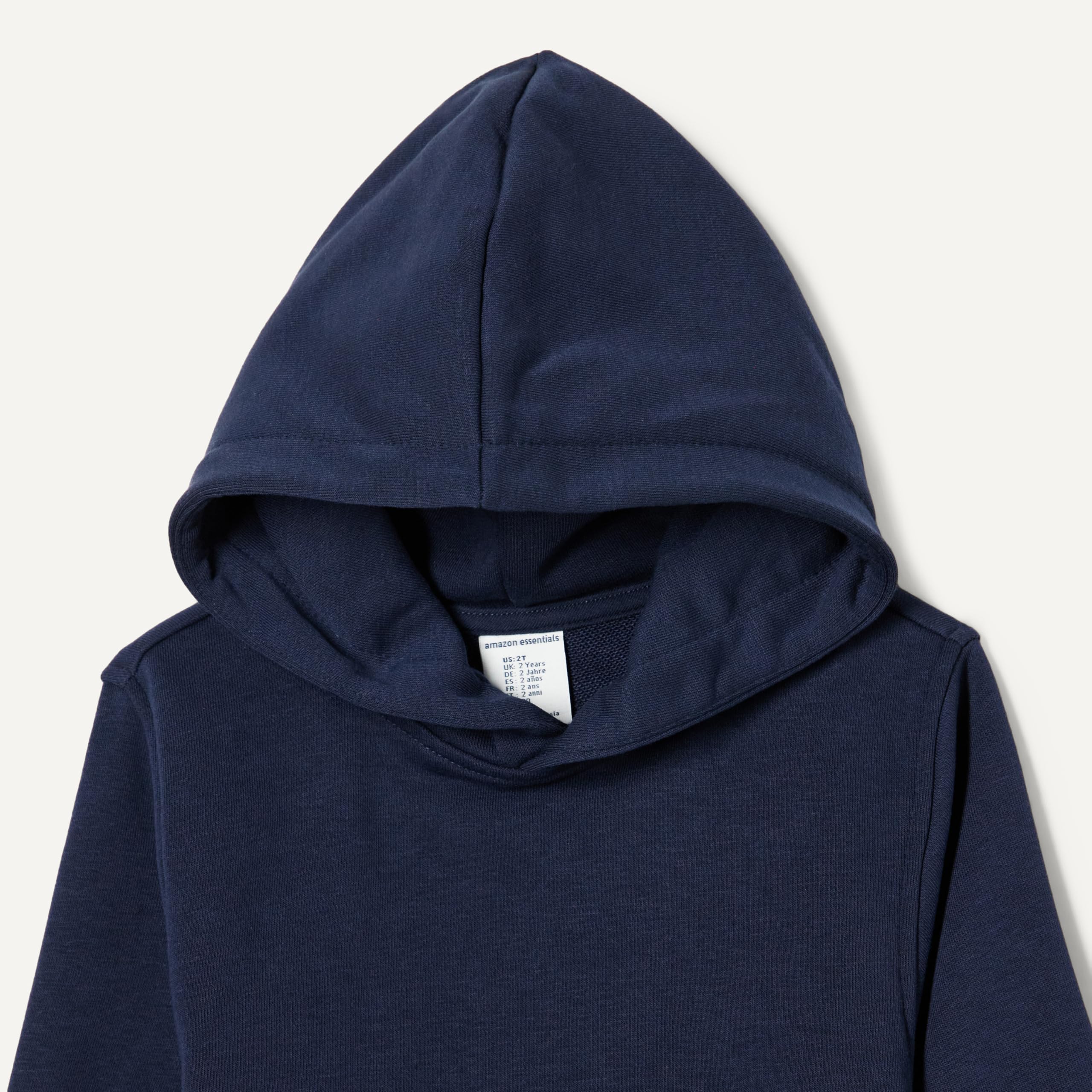 Amazon Essentials Bambini e ragazzi Set felpa con cappuccio e pantaloncini