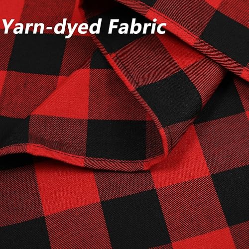 Miniatura 9 de Cortinas francesas para puerta francesa, cortinas a cuadros con bolsillo para barra, cortinas de luz lateral para puerta de cristal, 72 pulgadas de