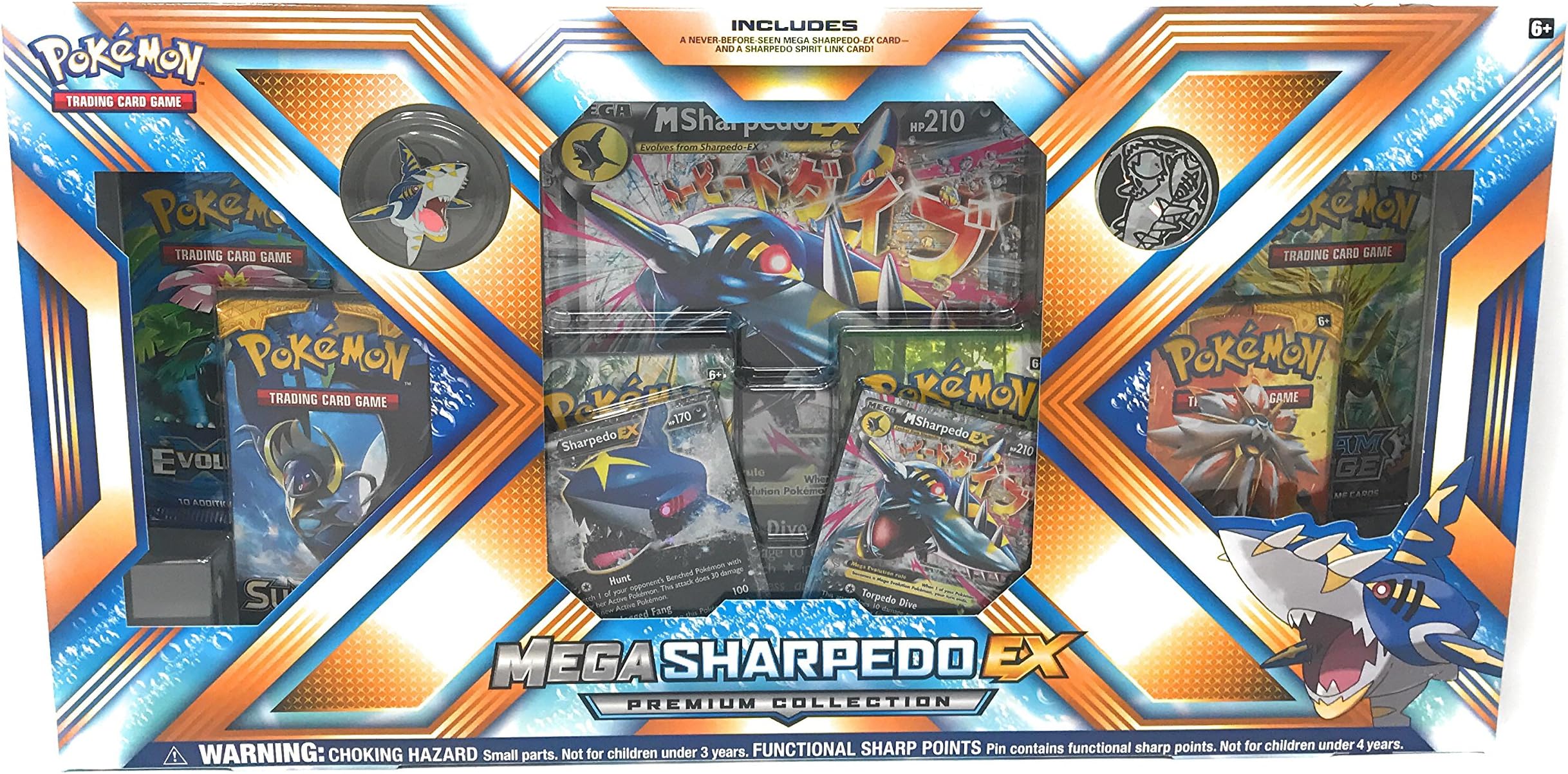 Pokemon TCG: Mega Sharpedo-EX & Mega Camerupt-EX Premium Collection