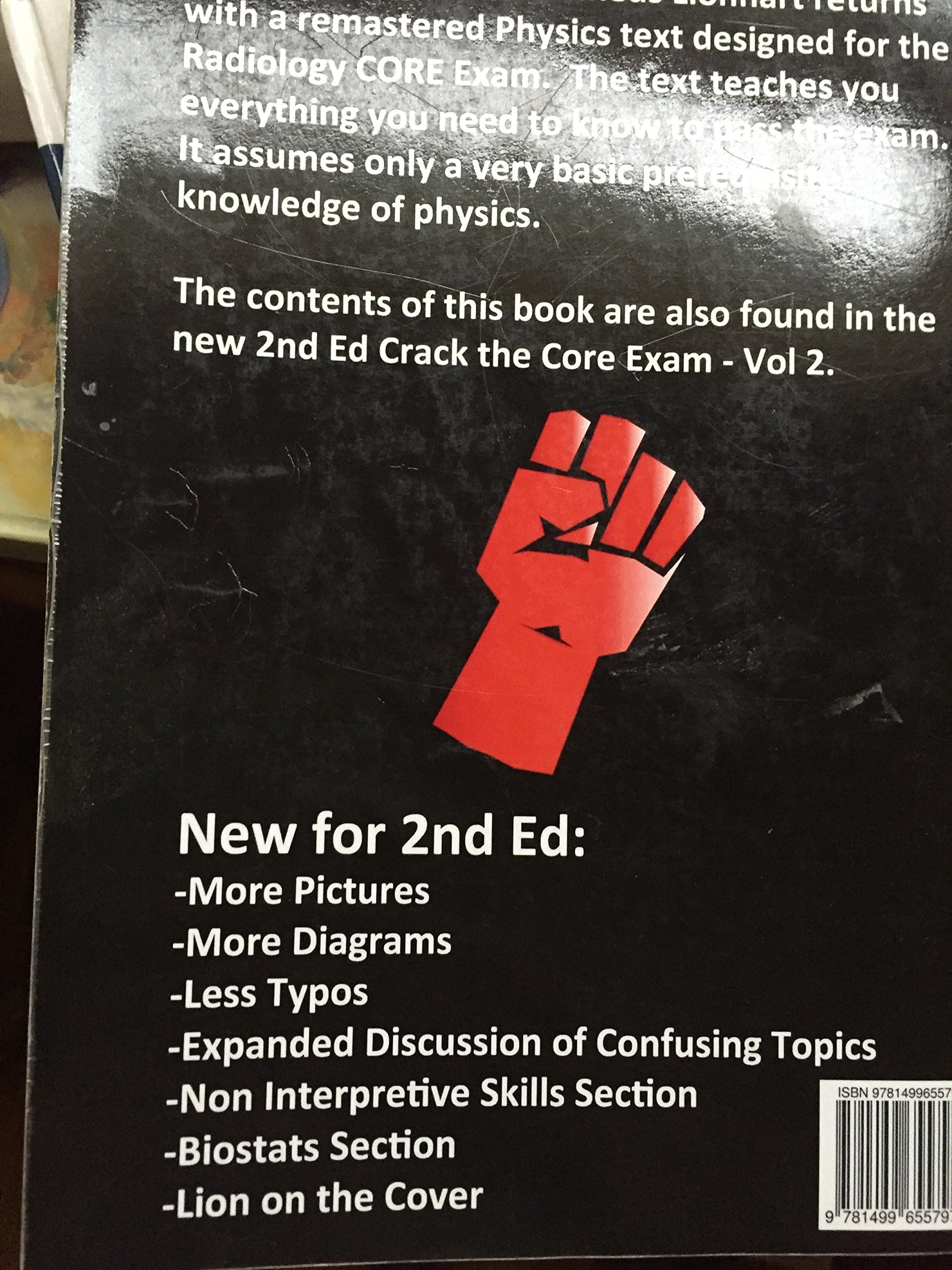 Physics for the Radiology Core Exam 2nd Edition