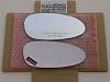 CHECK SIZE - New Replacement Mirror Glass with FULL SIZE ADHESIVE for PORSCHE 911 Boxster Cayman Passenger Side View Right RH