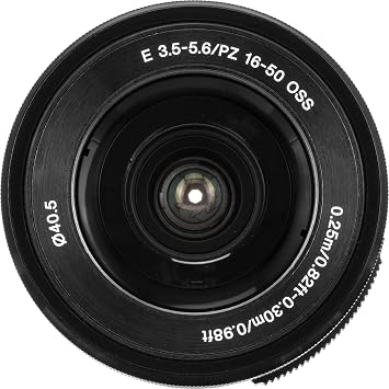 Sony SELP1650 16-50mm OSS Lens: Sony E PZ 16-50mm f/3.5-5.6 OSS Lens (Black) + Pro Starter Bundle Kit Combo - International Version