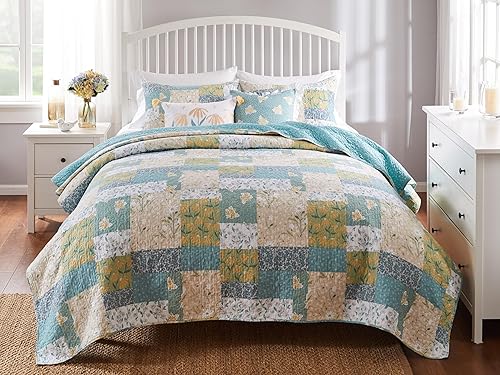 Miniatura 2 de Greenland Home Evangeline - Juego de edredón y fundas de almohada de gran tamaño, 3 piezas, tamaño matrimonialqueen