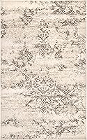 Vista 8 de nuLOOM Freja Faded Floral Area Rug, 4x6, Beige