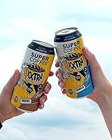 Vista 7 de Super Coffee XXTRA, café keto con proteínas (cero azúcar añadido, 7g de proteína, 130 calorías), café helado inteligente, 15 onzas, sabor mocha, 12