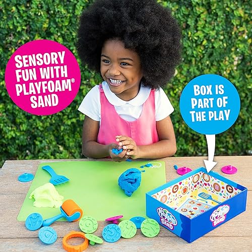Miniatura 4 de Educational Insights Playfoam Sand ABC - Juego de galletas, arena de juego, juguete sensorial, regalo para niños y niñas, a partir de 3 años
