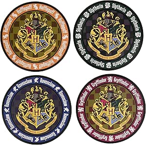 Lot De 6 Dessous De Verre Ronds Pour Adulte - Motif Chiot - Avec Support Pour Bougies - Pour