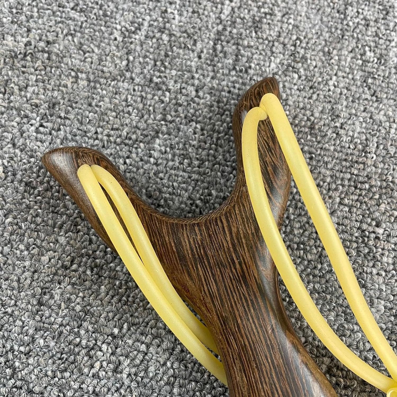 Meadawgs®Wooden Slingshot with Rubber Band for Entertainment Outdoor Sports Exercise|Sporting Goods | Outdoor Sports | Air & Slingshots |1 Wood