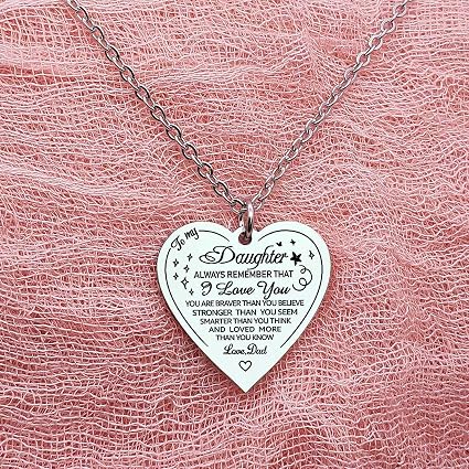 Daughter Necklace Gift 