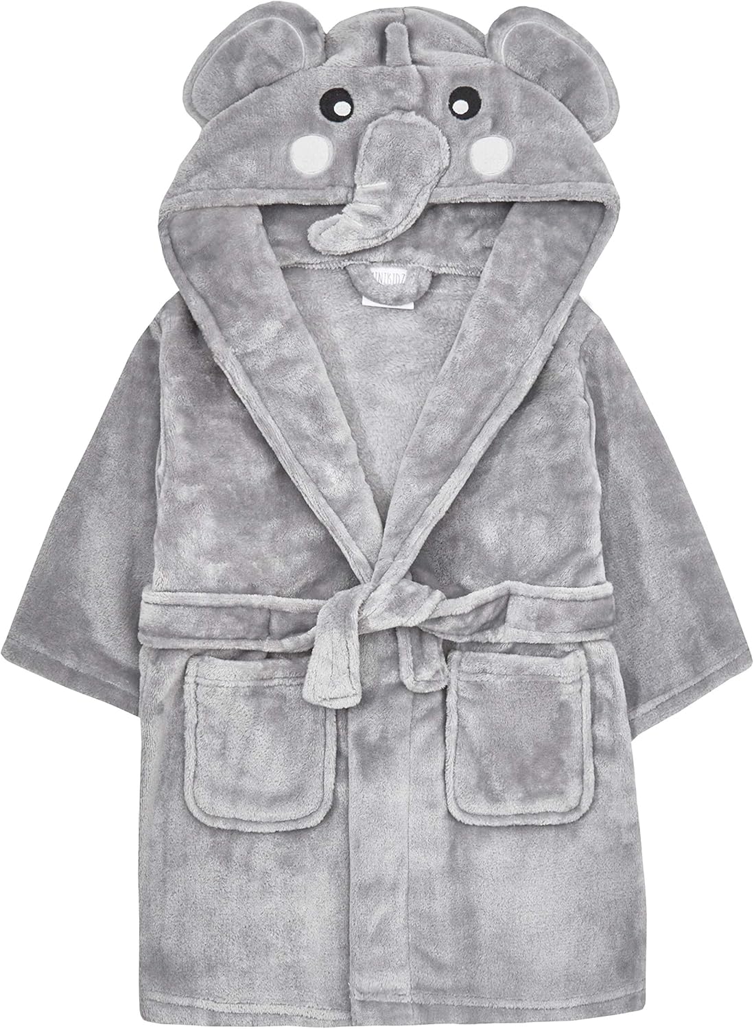 Childrens Novelty Elephant Dressing Gown (45 Years) Gray Clothing, Shoes & Jewelry