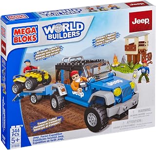 Mega Bloks Jeep Forest Expedition Building Set