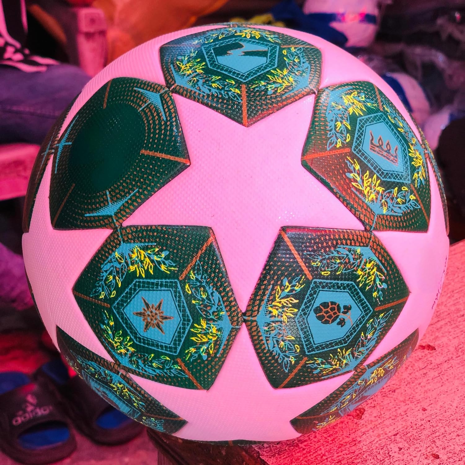 World Cup 2024/25 Final Match Famous Football, Professional Soccer Tournament Association Ball Official Size 5, Collectible Item and Memorabilia Gift for Soccer Fans – KL995