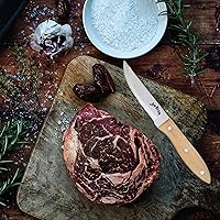 Vista 6 de Jim Beam Steak Knife Set (4 Pack), JB0165, 10", Brown