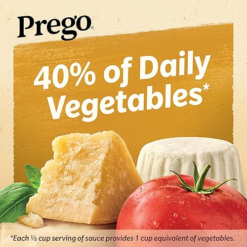 Miniatura 5 de Prego Salsa de pasta de tres quesos, tarro de 45 onzas (caja de 6)