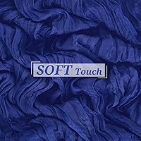 Vista 77 de Showgeous 10 Pack Baby Pink Cheesecloth Table Runner 10FT Long Semi-Sheer Gauze Table Runner Boho or Rustic Wedding Decor for Wedding Decor Arch