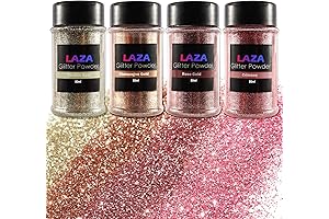 Laza Spring Ultra Fine Glitter Powder: Enhancing Your Creations with Shimmering Elegance